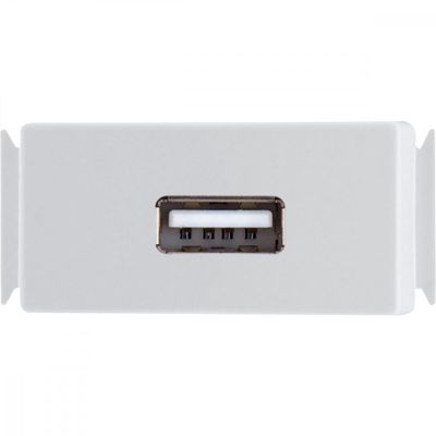Módulo para Tomada Usb 1,5 A Bivolt Tramontina Aria Branco