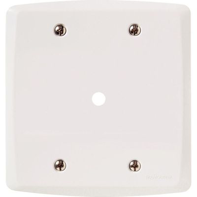 Placa com 1 Furo 9,5 Mm 4x4 Tramontina Lux² Branca