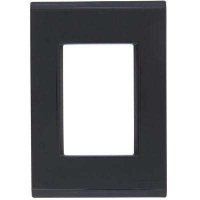 Placa 3 Postos 4x2 Tramontina Liz Grafite