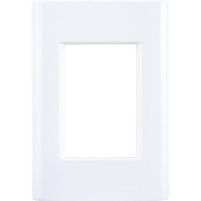 Placa 3 Postos 4x2 Tramontina Giz Branca