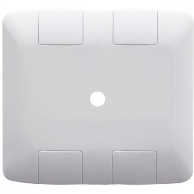 Placa com 1 Furo 9,5 Mm 4x4 Tramontina Aria Branca