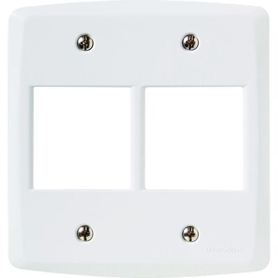 Placa 4 Postos 4x4 Tramontina Lux² Branca