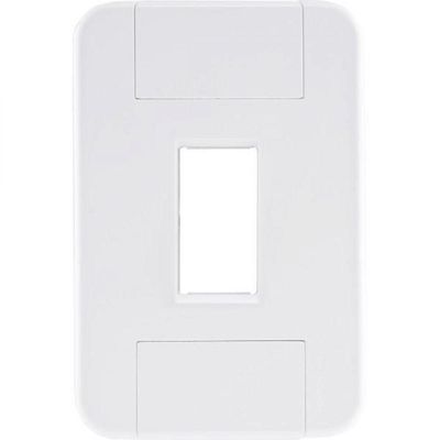 Placa 1 Posto Vertical 4x2 Tramontina Tablet Branca