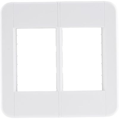 Placa 6 Postos 4x4 Tramontina Tablet Branca