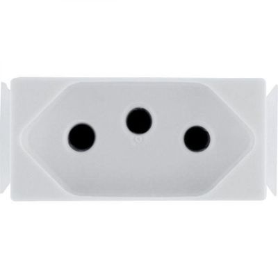 Módulo para Tomada 2p+t Tramontina Aria 20 A 250 V Branco