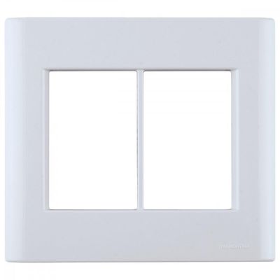 Placa 6 Postos 4x4 Tramontina Giz Branca