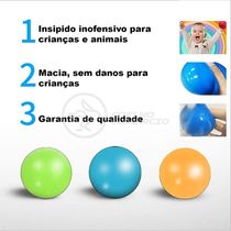 Toy Bolinha Globble Luminosa Fluorecente