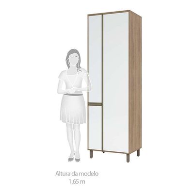 Paneleiro Especial 70cm 3 Portas 3 Prateleira C/Despenseira