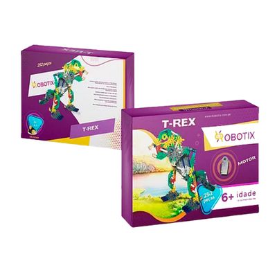 Brinquedo T-Rex de Montar - Robotix