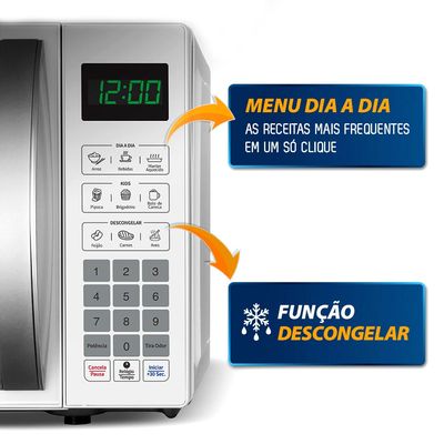Micro-ondas Mondial MO-01-21-W 21 Litros Branco - 220V UNICA