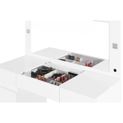 Camarim Albatroz Studio 2 Portas 4 Gavetas 21.501.127 Branco Com Fosco