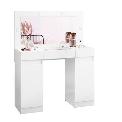 Camarim Albatroz Studio 2 Portas 4 Gavetas 21.501.127 Branco Com Fosco