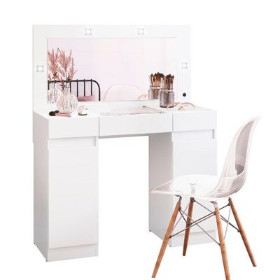 Camarim Albatroz Studio 2 Portas 4 Gavetas 21.501.127 Branco Com Fosco