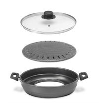 Panela De Fogão Antiaderente Pratico Para Churrasco
