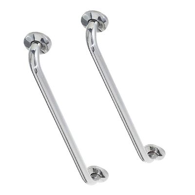 Alça Apoio 40cm Kit 2 Uni Inox Banheiro