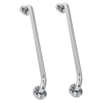 Alça Apoio Barra 60cm Inox Kit 2 Uni Banheiro
