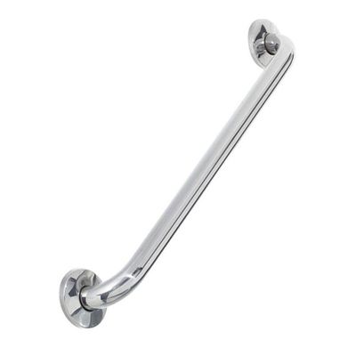 Alça De Apoio 40Cm Inox Barra Kit 5 Unidades Cadeirante Idoso Banheiro Deficiente Acessibilidade