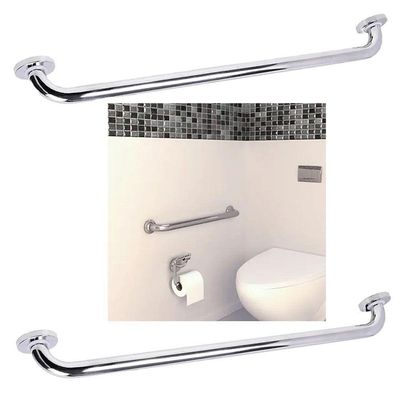 Alça Barra Apoio 70Cm Inox Kit 3 Uni Acessibilidade