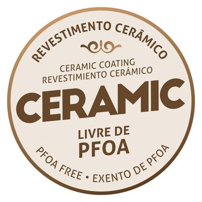 Frigideira Tramontina 24cm 1,2l Em Alumínio Interno Cerâmico Externo Silicone Vermelho Tramontina