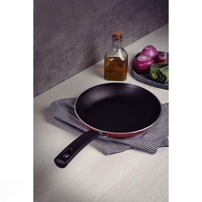Frigideira Sicília Em Alumínio Antiaderente Starflon Excellent Vermelho 20 Cm 0,95 L