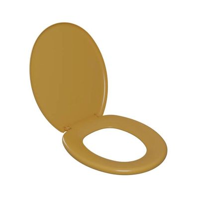 Assento Sanitário Soft - Astra Caramelo Médio