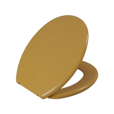Assento Sanitário Soft - Astra Caramelo Médio