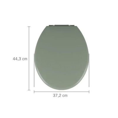 Assento Almofadado Oval - Astra Verde