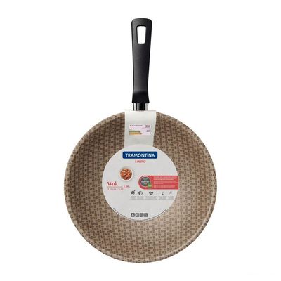 Wok Tramontina Loreto Antiaderente Starflon Max Vermelho 28 Cm 3,6 L Tramontina
