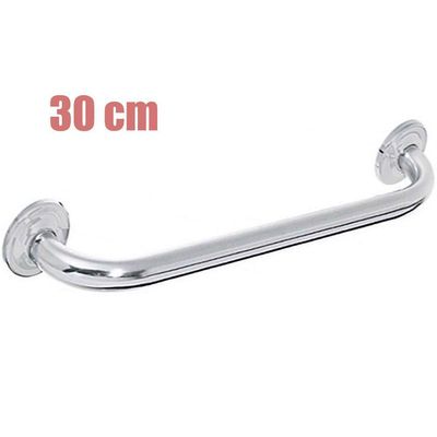 Kit Alça De Apoio Banheiro Inox Barras Acessibilidade