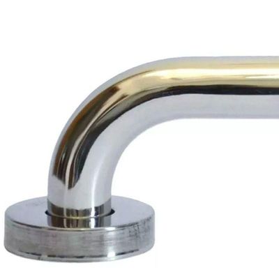 Kit Alça De Apoio Banheiro Inox Barras Acessibilidade