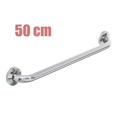 Kit Alça De Apoio Banheiro Inox Barras Acessibilidade