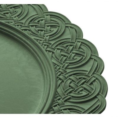 Sousplat De Plástico Merida Verde 33Cm