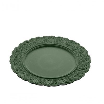 Sousplat De Plástico Merida Verde 33Cm