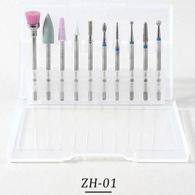 Kit 10 Brocas Diamantadas Cutilagem Russa Completo