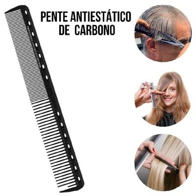 Pente Profissional Reto Com Separador De Mecha