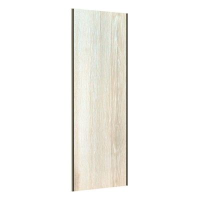 Porta 80cm Puxador Inox E Kit Ferragem Legno Crema