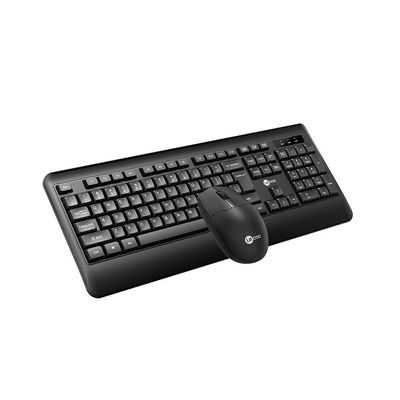 Kit Teclado E Mouse Sem Fio Preto - Lecoo - Modelo Kw202
