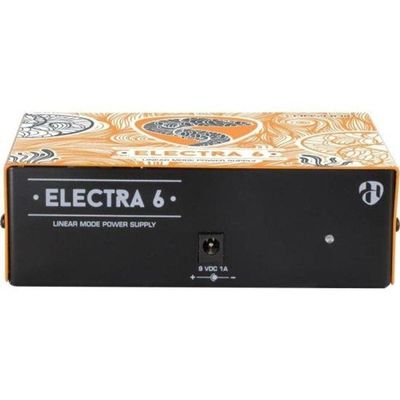 Fonte Linear Hayonik Para 6 Pedais De Efeito Electra 6 9vdc 1000ma