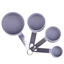 Conjunto 4 Medidores Inox e Plástico Utility Cazza