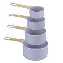 Conjunto 4 Medidores Inox e Plástico Utility Cazza