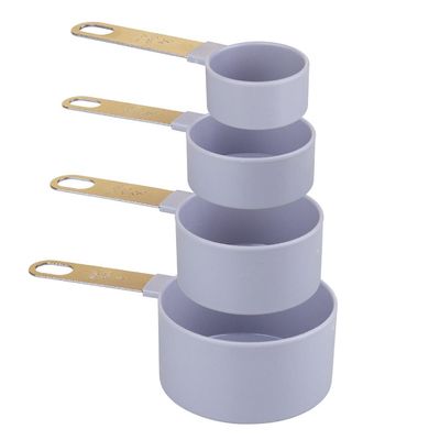 Conjunto 4 Medidores Inox e Plástico Utility Cazza