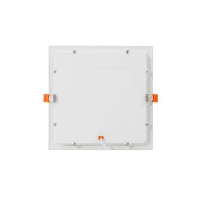 Painel De Led Quadrado Embutir Recuado 12w Bivolt Taschibra 6500k Luz Fria