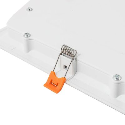 Painel De Led Quadrado Embutir Recuado 12w Bivolt Taschibra 6500k Luz Fria