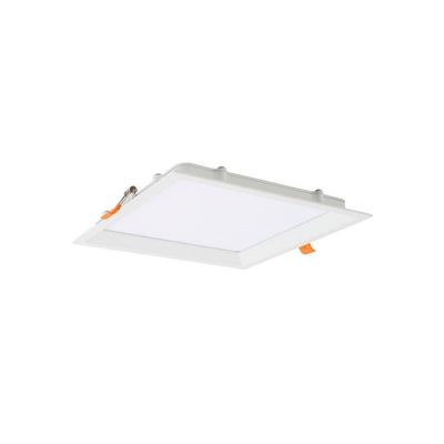 Painel De Led Quadrado Embutir Recuado 12w Bivolt Taschibra 6500k Luz Fria
