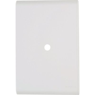 Placa Com 1 Furo 9,5 Mm 4x2 Tramontina Liz Branca Tramontina