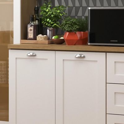 Armário De Cozinha Completo Ditália Denver 3 Pc Rv/br D9