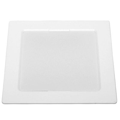 Painel Com Placa De Led Taschibra 24w Lys Quadrado Embutir Bivolt 3000k Luz Quente