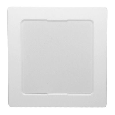 Painel Com Placa De Led Taschibra 24w Lys Quadrado Embutir Bivolt 3000k Luz Quente