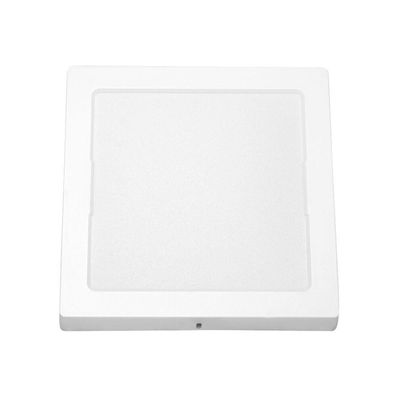 Painel Com Placa De Led Taschibra 12w Lys Quadrado Sobrepor Bivolt 4000k Luz Neutra
