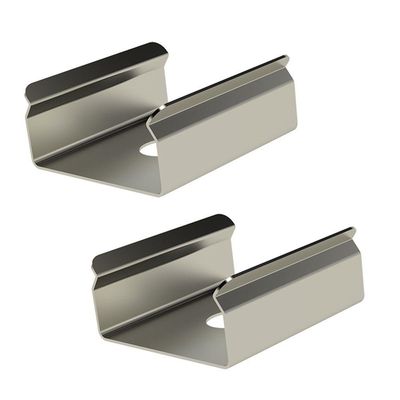 Kit Acessórios Taschibra Para Perfil Sobrepor 5x2cm Zenith 50 Preto
